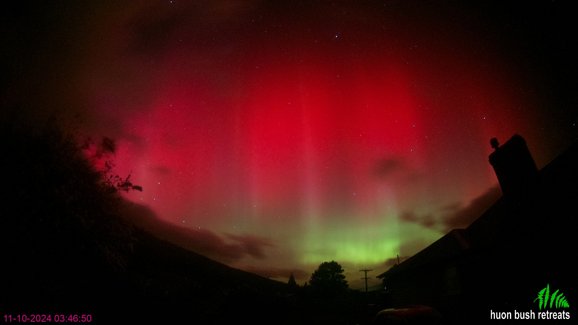 An amazing aurora from the Valley